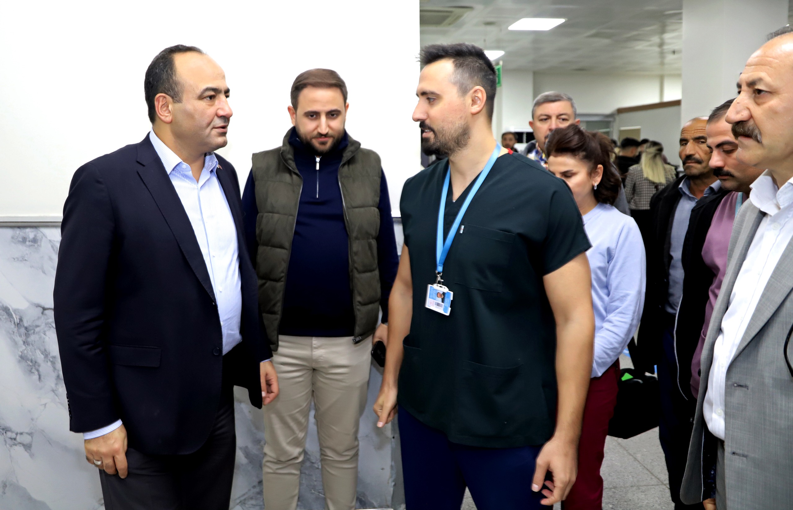 Şanlıurfa İl Sağlık Müdürü Dr. Öğr. Üyesi Erhan Berk, gece