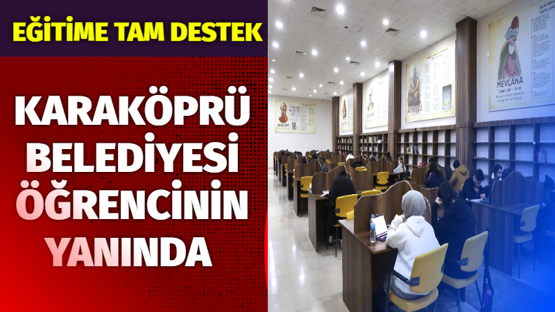 Karaköprü Belediyesinin eğitime destek için ilçeye kazandırdığı okuma evleri ve