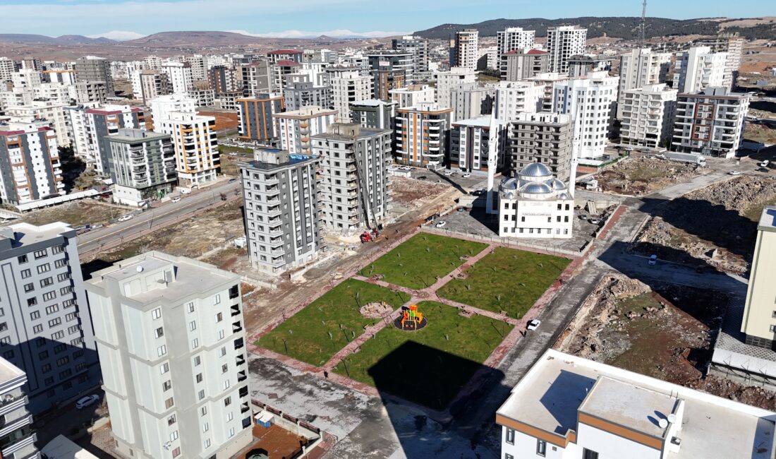 Karaköprü Belediyesi tarafından Doğukent Mahallesi’nde 4 bin 600 metrekarelik alanda